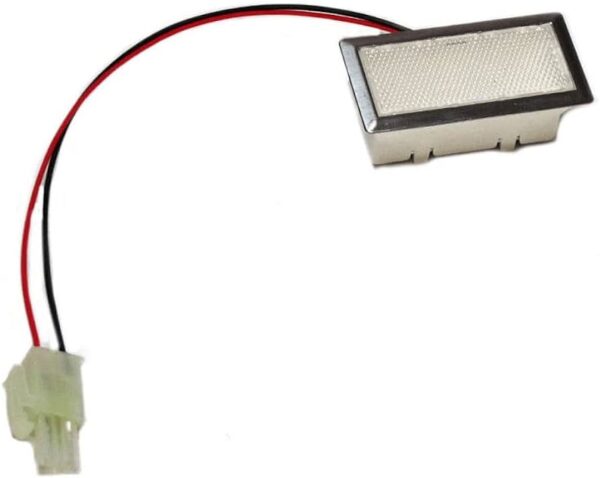 Hood FALMEC LED lamp. LED SPOT RECTANGULAR 1W 12V 3200K CORN. INOX