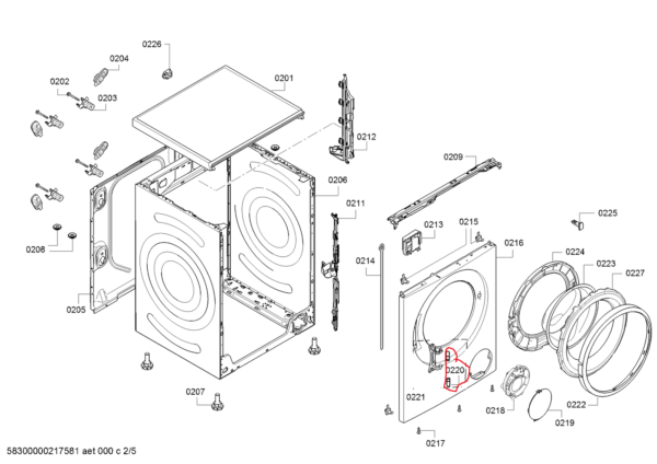 Bosch/SIEMENS door hinges - Image 3