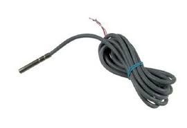 Electronic regulator, thermo sensor PTC 6x40mm, L=2m, IP67, silicone cord, waterproof for DIXELL controllers, from -50 to +120°C, S6. S Control regulators and thermocouple for industrial refrigerators