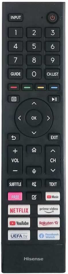 Televizoriaus HISENSE pultelis Parts of TVs, gate air controls, etc.