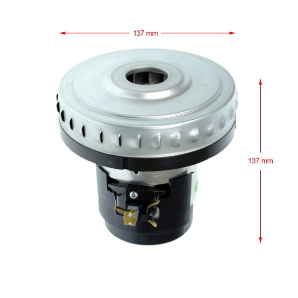 Dulkių siurblio variklis, 1200W-1400W, ARNICA Hydra Rain Plus, KARCHER SE 4001, WD2, WD3, MV2, MV3, universalus, 1 sparnuotė, aukštis 137,5mm, Ø139,5mm,orig.