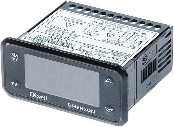 Elektroninis valdymo pultelis Dixell XR06CH (XR06CX pakaitalas), 230V, 8A Control regulators and thermocouple for industrial refrigerators