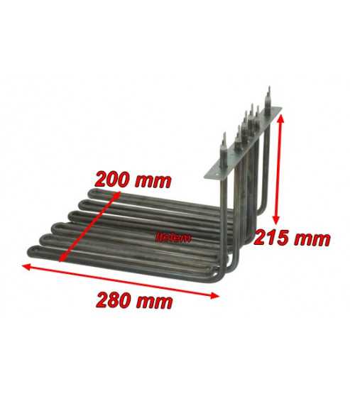 ELEMENT 6 KW 230V FOR ELT 12-E-K- Heating elements for refrigerators for washing machines for industrial kitchen equipment, etc.