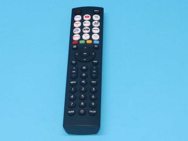 Televizoriaus HISENSE pultelis. REMOTE CONTROL ERF2M36H Parts of TVs, gate air controls, etc.