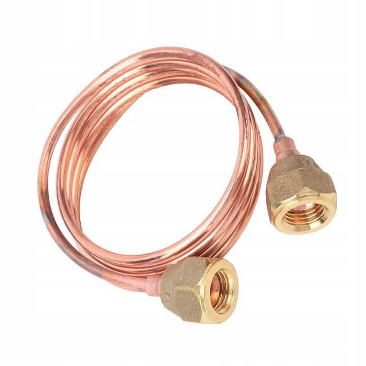 Jungtis kapiliariniu vamzdeliu, sriegiai 1/4″ SAE, L=1,5m Refrigerator couplings, adapters, nuts and connectors