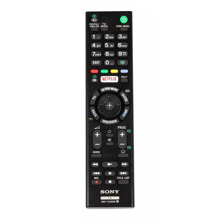Televizoriaus SONY pultelis. RMF-TX201ES REMOTE CONTROL Parts of TVs, gate air controls, etc.