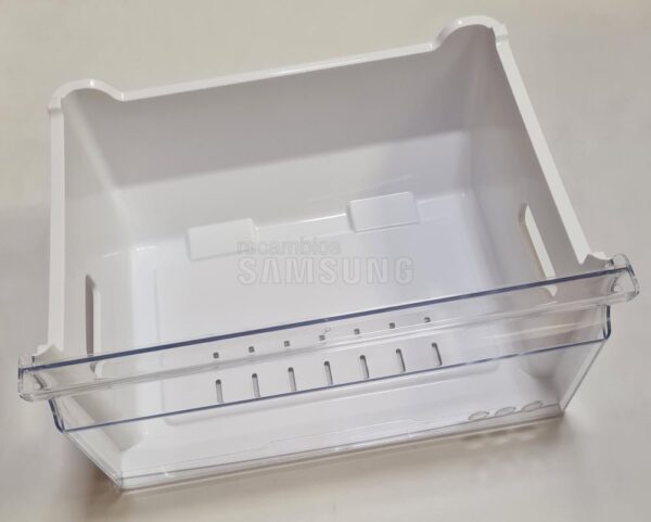 Šaldytuvo SAMSUNG viršutinis,vidurinis šaldiklio stalčius, 47.7cm x 38.5cm x 22.1cm,orig. - Image 4
