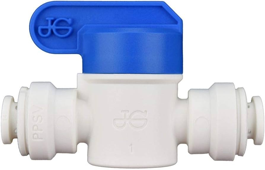 UŽDARYMO VOŽTUVAS 1/4″ X 1/4″šaldytuvo vandens padavimo žarnoms Refrigerator couplings, adapters, nuts and connectors