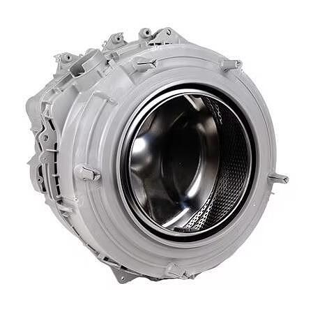 Skalbimo mašinos ELECTROLUX / AEG bakas komplekte,orig. Drums of the washing machine with axle tanks in the kit