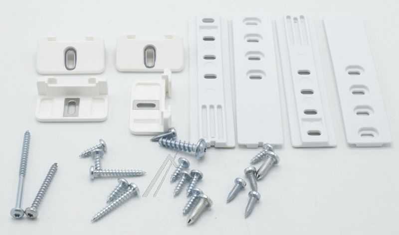 Šaldytuvo LIEBHERR fasado komplektas,orig. Hinges for refrigerator doors façade installation kits