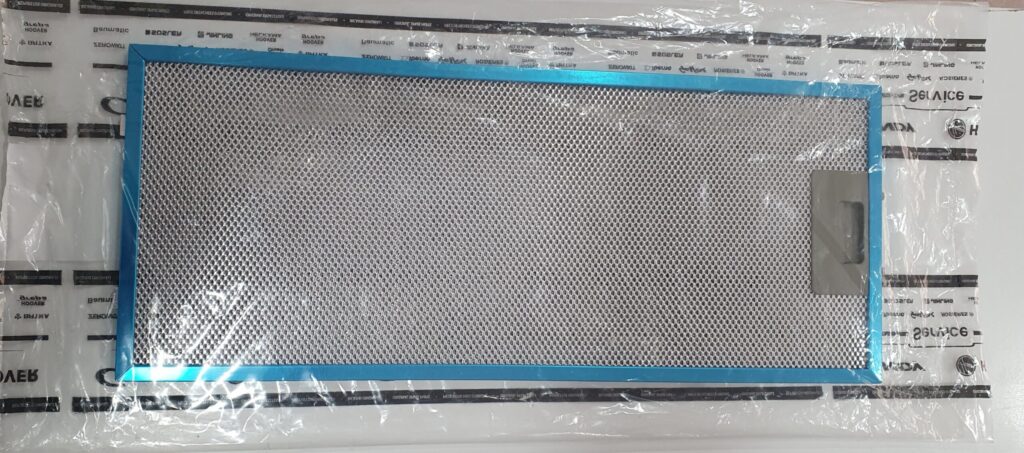 Gartraukio CANDY/HOOVER metalinis filtras,orig. Hood filters engines and other parts