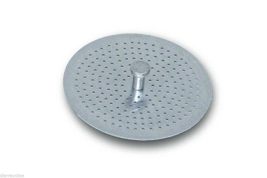 COFFEE MAKER ADAPTER 2 CUPS (FUNNEL) ALUMINIUM EMK4 Filters, sieves and tanks for coffee machines (milk water and others)