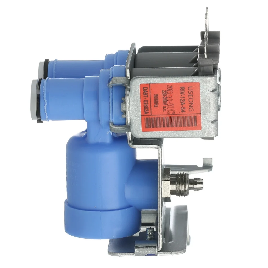 Šaldytuvo SAMSUNG vandens sistemos vožtuvas, dvigubas, orig. Valves for refrigerators