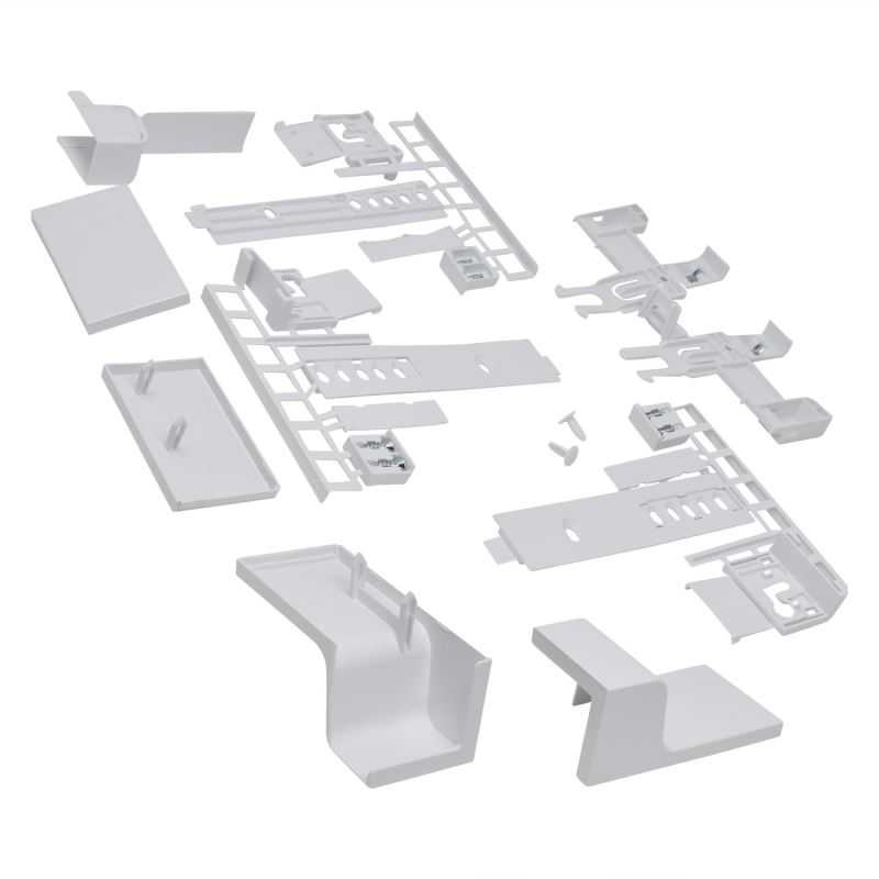 Šaldytuvo BOSCH/SIEMENS fasado komplektas Hinges for refrigerator doors façade installation kits
