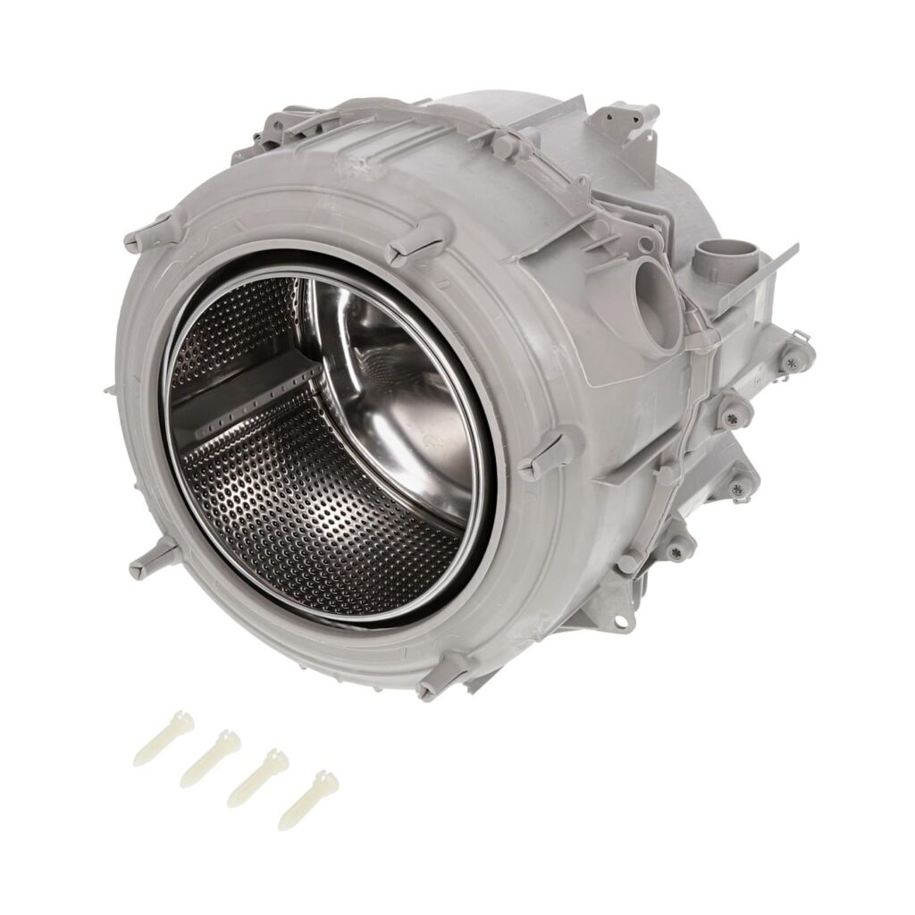 Skalbimo mašinos ELECTROLUX / AEG bakas komplekte,orig. Drums of the washing machine with axle tanks in the kit