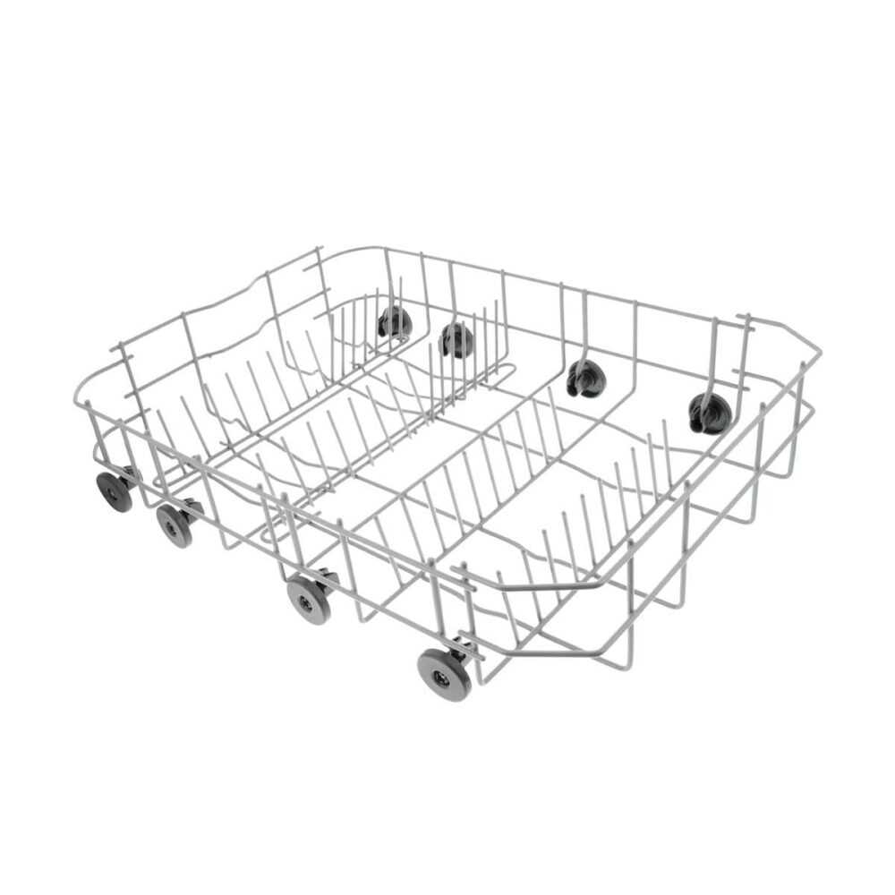 Indaplovės AEG, ELECTROLUX, ZANUSSI, ROSENLEW, ARTHUR MARTIN, apatinis indų krepšelis (pilnas komplektas), orig. Dishwasher wheels, grills and holders for dish bags